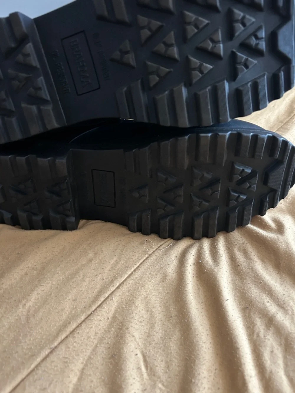 Brahma Black Men's Work Boots - Black - Picture 4 of 4
